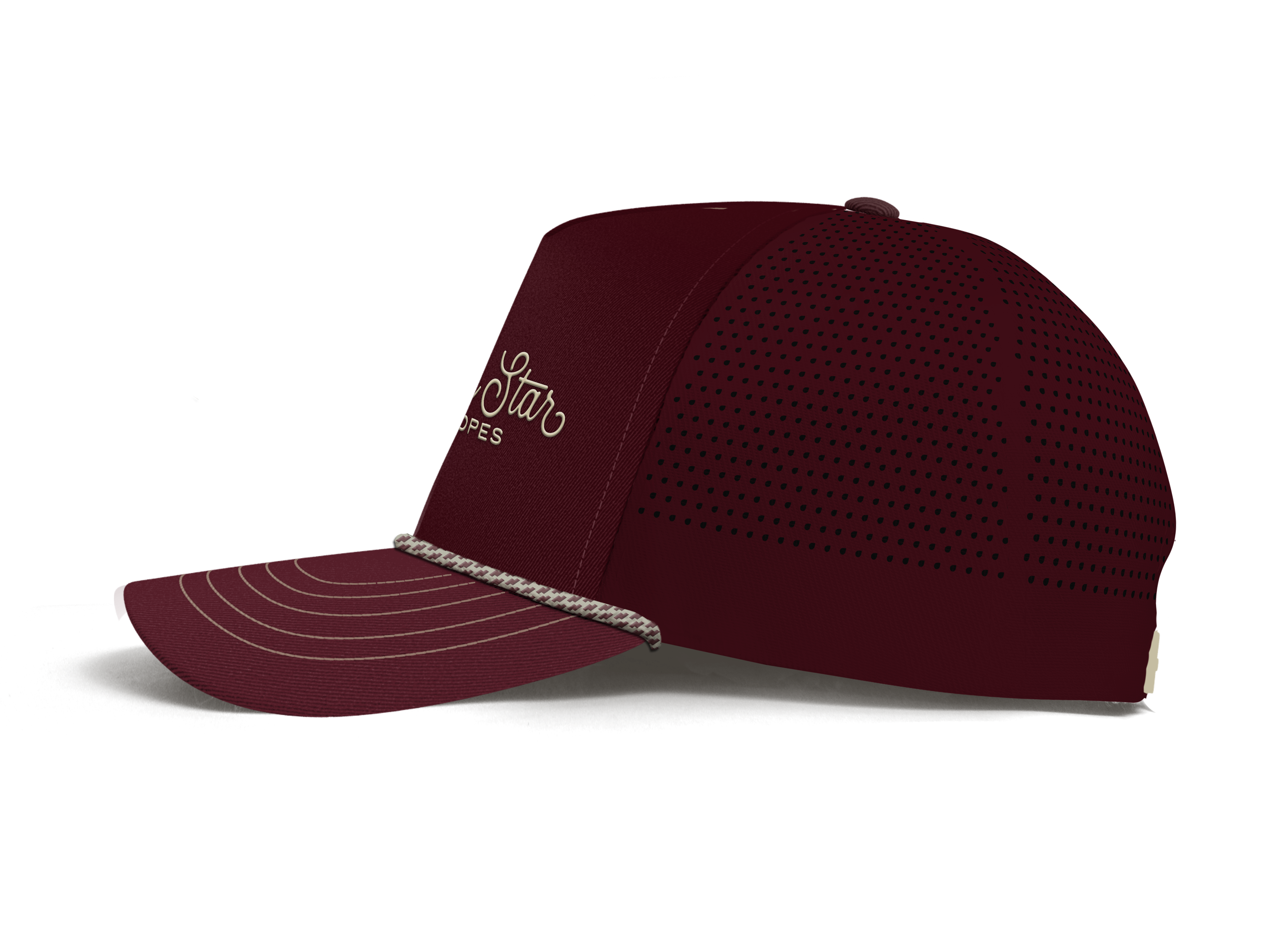 Lone Star Ropes Pro Snap Cap - Oxblood