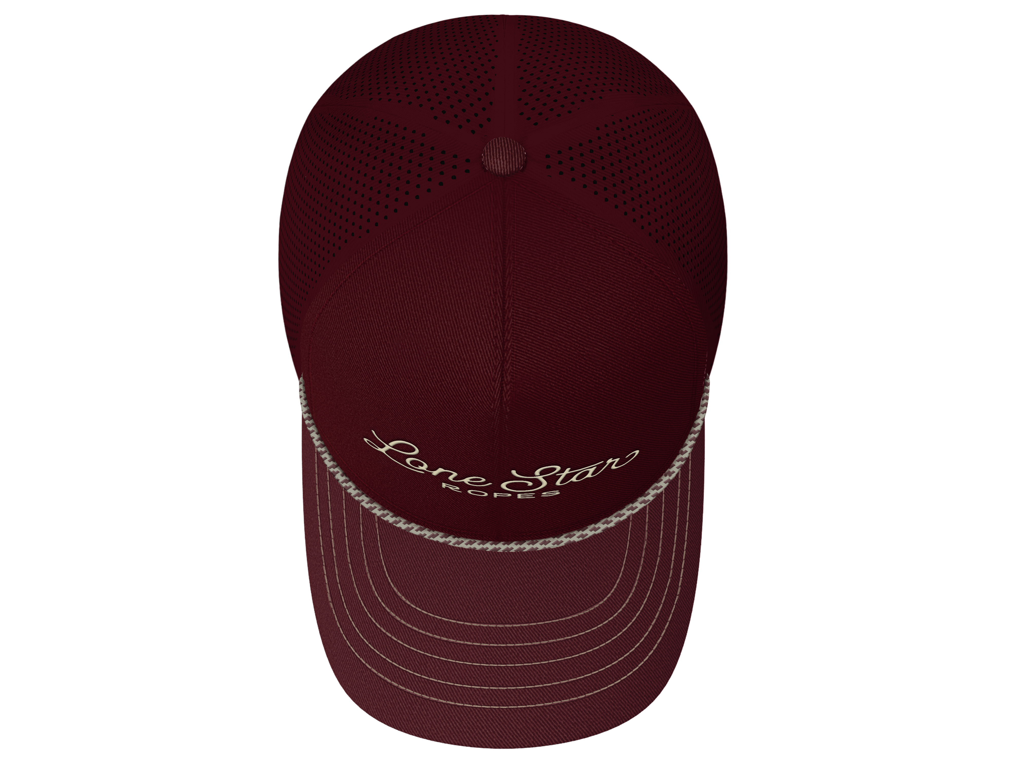 Lone Star Ropes Pro Snap Cap - Oxblood